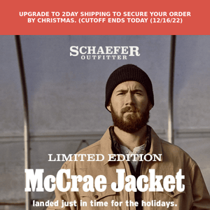 Just Landed: McCrae Jacket