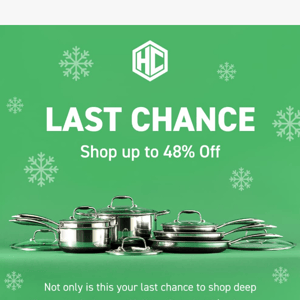 Up to 48% Off Ends TONIGHT!