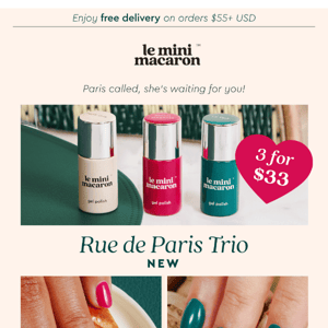 NEW Rue de Paris Collection