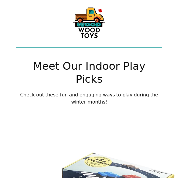 Indoor Play the Wood Wood Way: Our Wintertime Play Picks