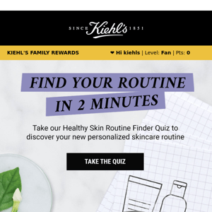 Find Your New Routine In Minutes ✨