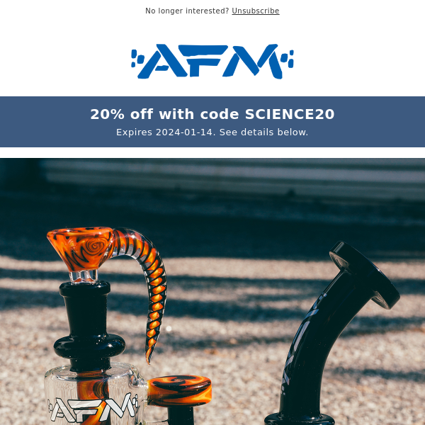 20% OFF AFM Scientific Glass