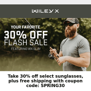 Your Favorite 30% Off Flash Sale is Back