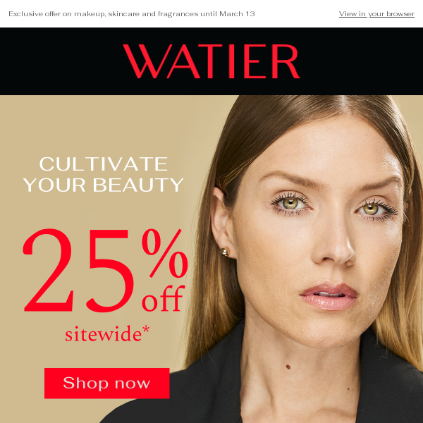 Cultivate your beauty | 25% off sitewide