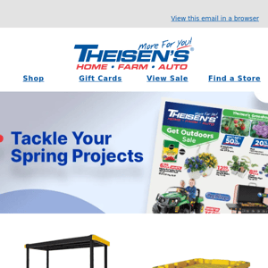 Tackle Your Spring Projects
