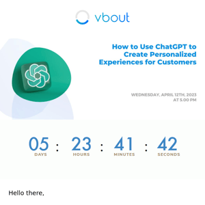 [Webinar] Personalize Your Customers' Experiences Using ChatGPT 💬