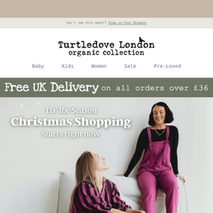 Introducing a Turtledove London Christmas! 🎄