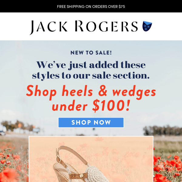 Heels & Wedges Under $100