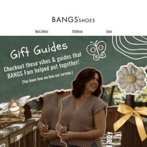 Gift guides put together by YOU 🫶