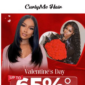 Your Valentine's Wig Ready! All 65% Off❤️