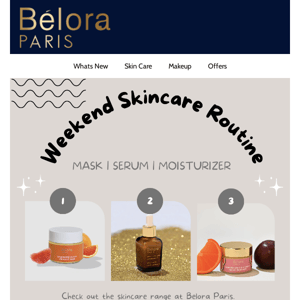 HeyBelora Cosmetics, Ready for your weekend glow? 🤩