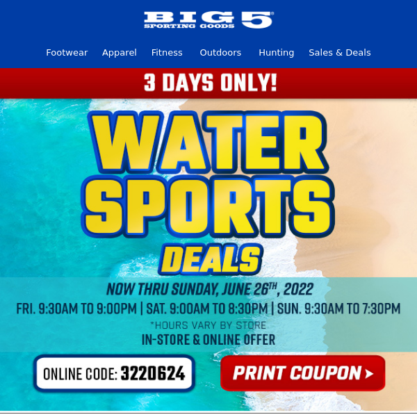 WATER Fun Weekend Deals 🤿💦 3 Days Only!