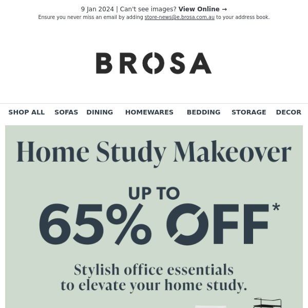 Home Study Makeover - Up to 65% OFF Chairs, Desks & More!