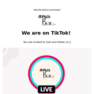 Follow Us On Tiktok 😍