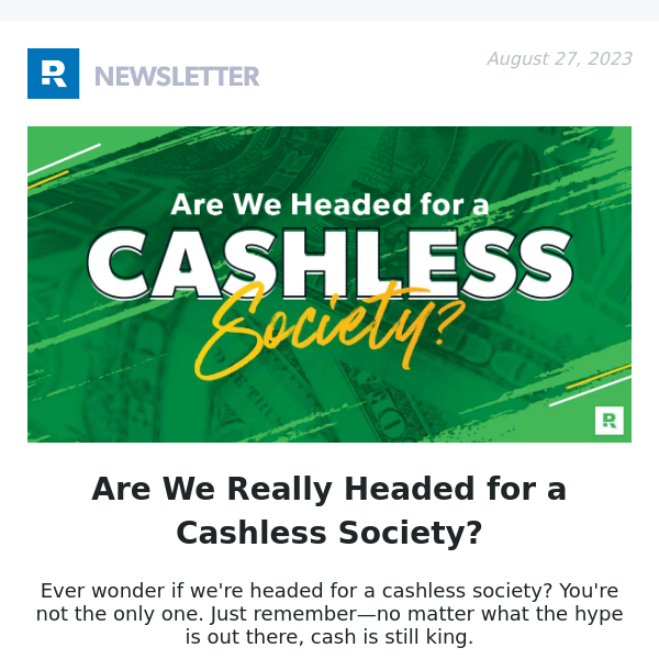 Are We Really Headed for a Cashless Society?