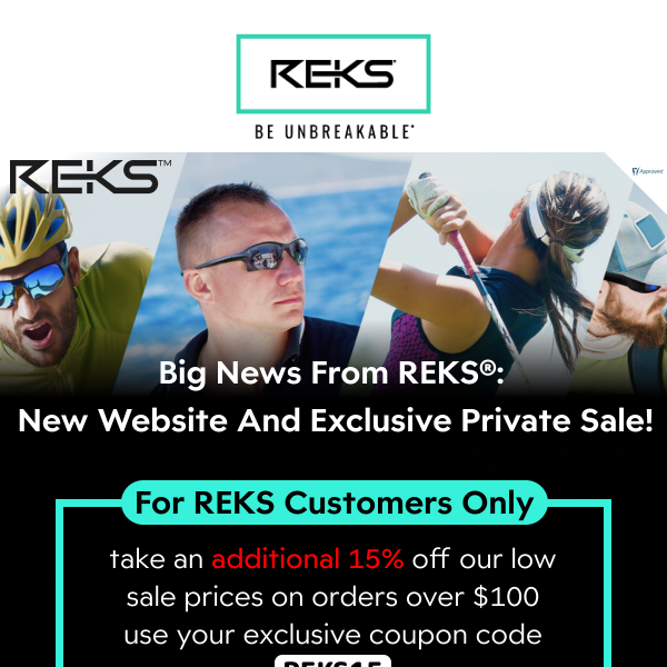 Private Sale for REKS Preferred Customers