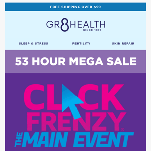 Click Frenzy Mega Sale 🙌🏼- Save up to 50% Off!