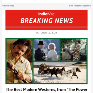The Best Modern Western Movies – IndieWire