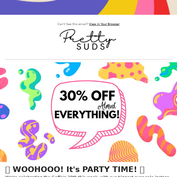 30% OFF EVERYTHING!!! 😍