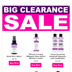 Big Clearance $8 Sale 💲✂️