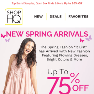 NEW SPRING FASHION 💐 Up to 75% Off