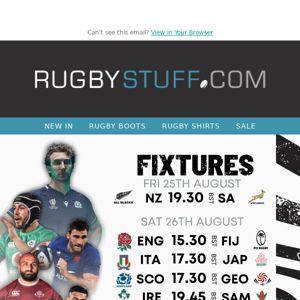 All the latest rugby action this weekend