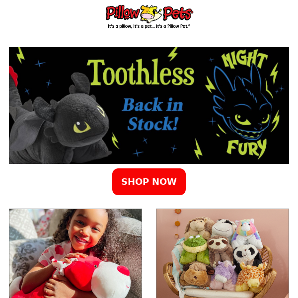 It's Toothless! 😍 Back in stock!