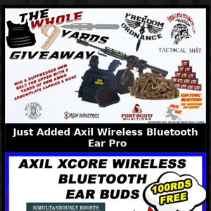 Axil Xcor 👂 Pro w/Free 5.56 Xtac