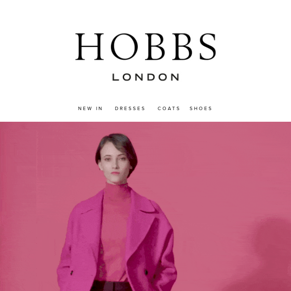 Hobbs icons: Signature styles meet confident colour.