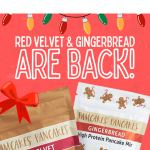 🎉Red Velvet & Gingerbread ARE BACK!