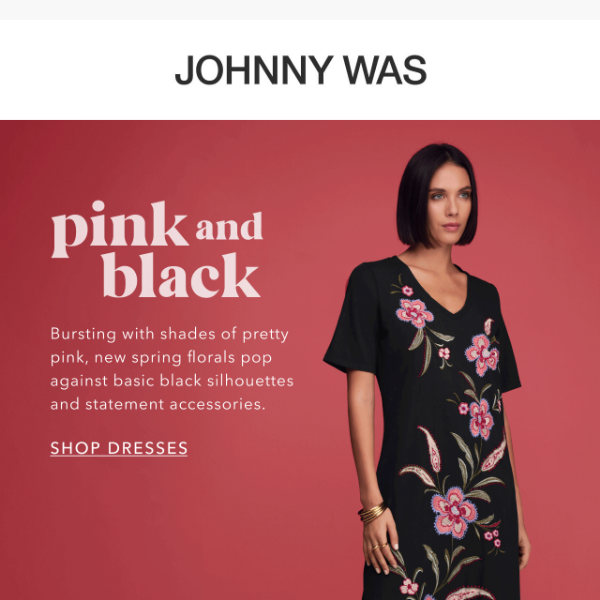 New Spring Palette: Pink & Black