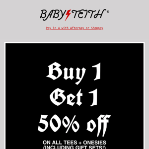 open me if you like 80s music & spooky stuff & 50% off