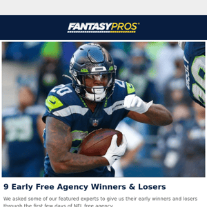 🏈 9 NFL Free Agency Winners & Losers ⬆️⬇️