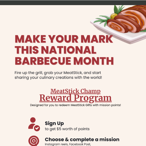 Make Your MARK this National Barbecue Month