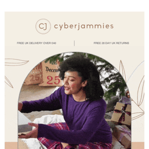Give the gift of comfort this Christmas with Cyberjammies 🎁✨