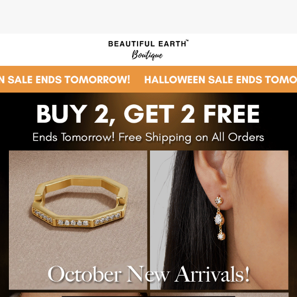 Last Chance: Open for FREE jewelry!