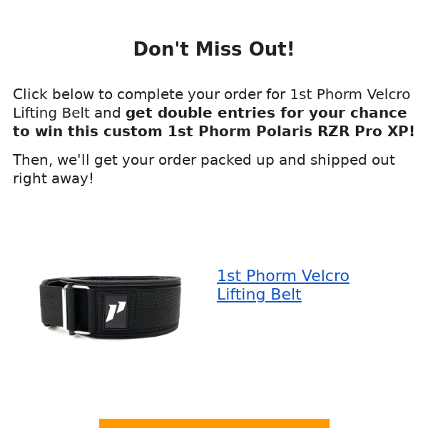 Velcro Lifting Belt | Size XL in Black by 1st Phorm