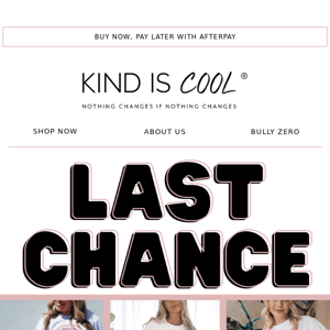 Last call for $35 tees 💥 Ends tonight!