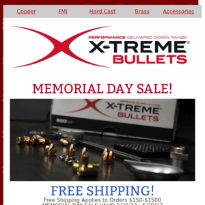 Memorial Day Sale!