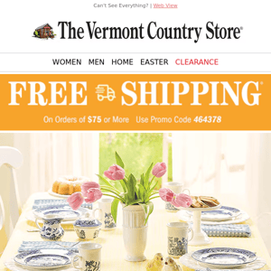 Spring is here! + Free shipping