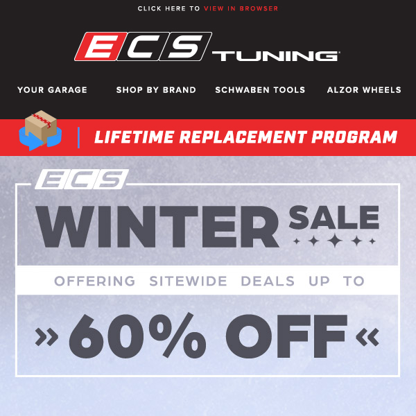 ECS Winter Sale is Here!