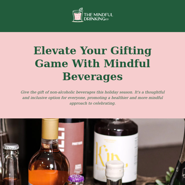 The Mindful Drinking Co, Discover The Perfect Gift