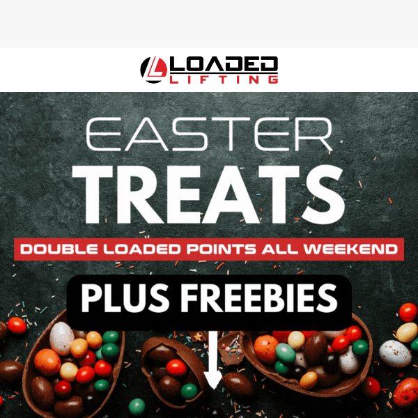 Easter Exclusive 🐰 Double Loaded Points + Free Gifts with Every Purchase!