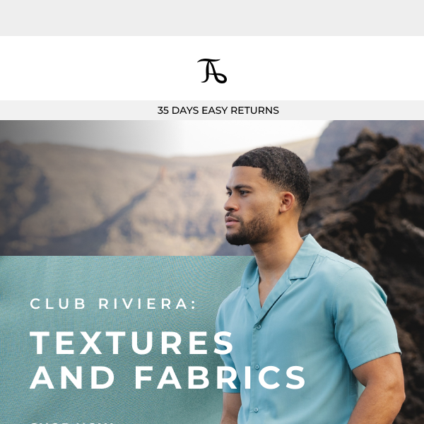 Club Riviera: Textures & Fabrics.