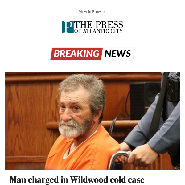 Man charged in Wildwood cold case released following case dismissal