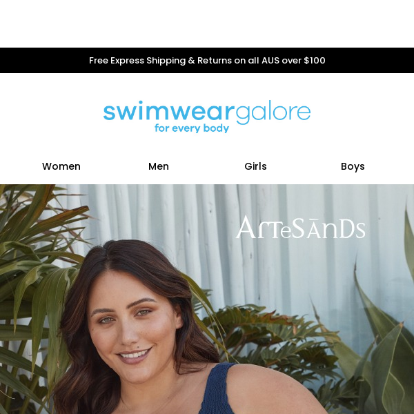 New swim your curves will love!