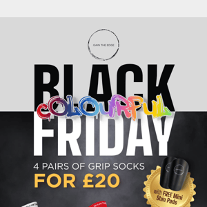 🌈 Add Colour to Your Black Friday