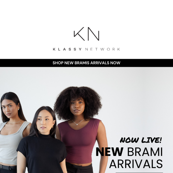 🚨 Just Dropped: NEW Bramis Arrivals 🚨