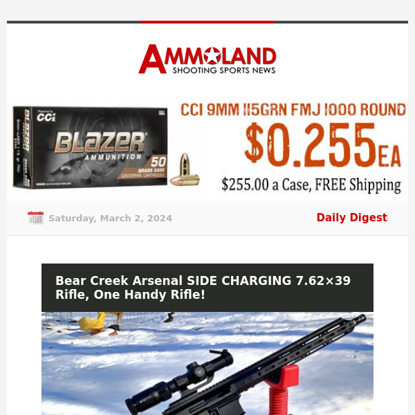 Ammoland Shooting Sports News for 03/02/2024