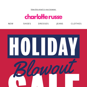 🎉 HOLIDAY BLOWOUT SALE! 🎉